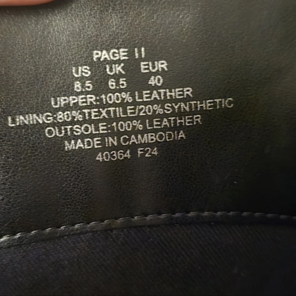 Ralph Lauren Black Leather Knee-High Boots - Picture 6 of 6